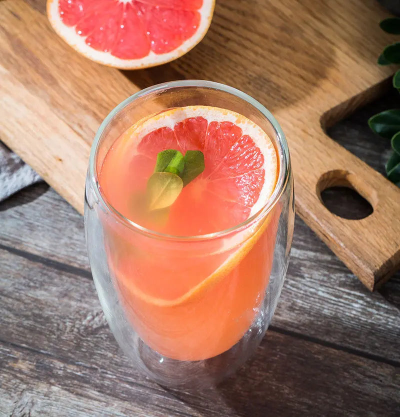 2-18 бр. чаши от боросиликатно стъкло с двойна стена – термоустойчиви чаши за чай, кафе, мляко и сок, креативен комплект за бар чаши