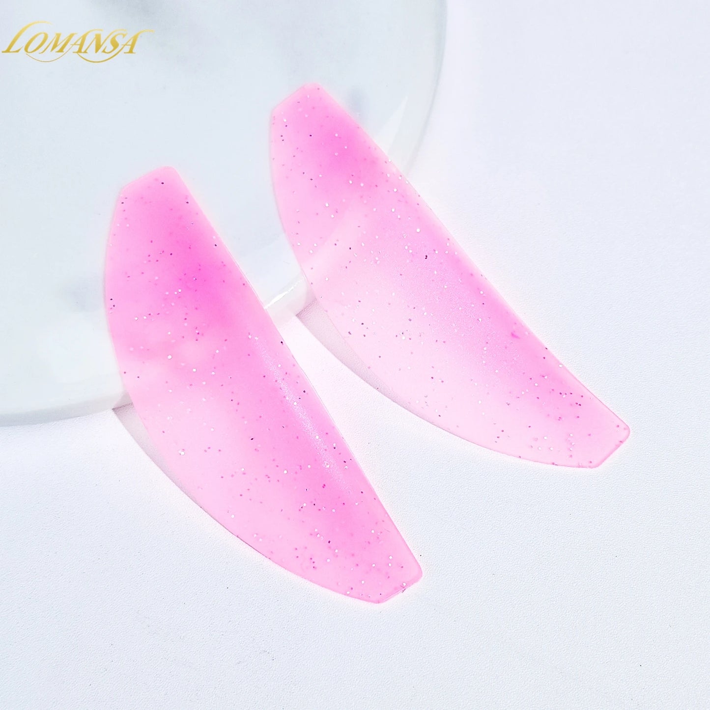 Силиконови подложки за омекотяване на мигли Lomansa 1 чифт – Пръчици и щитове за повдигане на мигли, професионални аксесоари за мигли