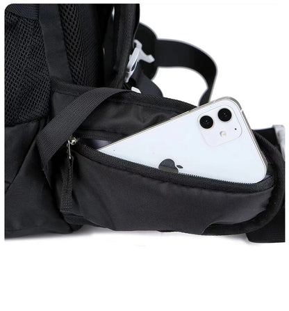 WESTTUNE 50L Водоустойчива туристическа раница с дъждобран – Многофункционална чанта за пътуване и планинарство на открито