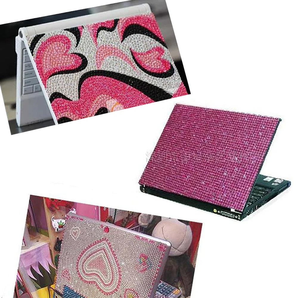 1040/900/504 бр. акрилни бормашини „Направи си сам“ кристални самозалепващи се стикери с кристали за телефонни калъфи, картички и занаяти