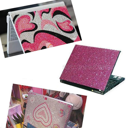 1040/900/504 бр. акрилни бормашини „Направи си сам“ кристални самозалепващи се стикери с кристали за телефонни калъфи, картички и занаяти