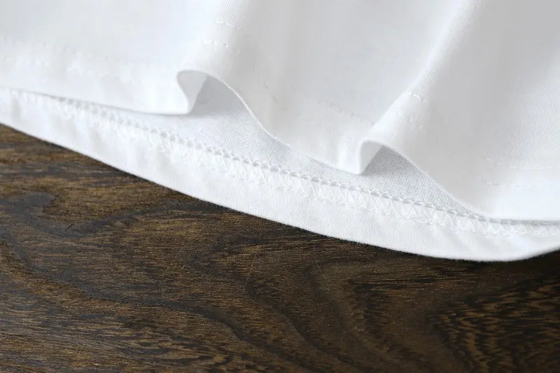 Детски пуловер с къс ръкав от чист памук за деца 2-10 години – летни топове за бебета и момичета