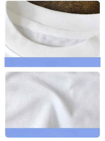 Детски пуловер с къс ръкав от чист памук за деца 2-10 години – летни топове за бебета и момичета