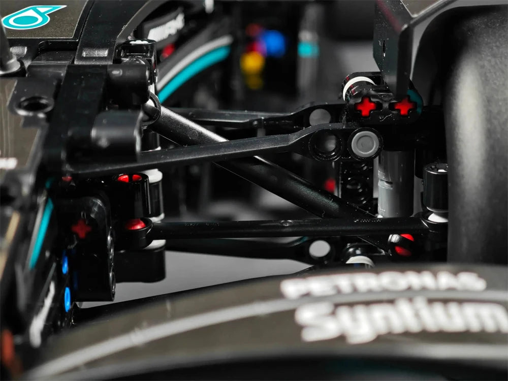 Технологични 1642 бр. механични строителни блокове за състезателни коли – W14 Комплект за състезания на място за възрастни и деца