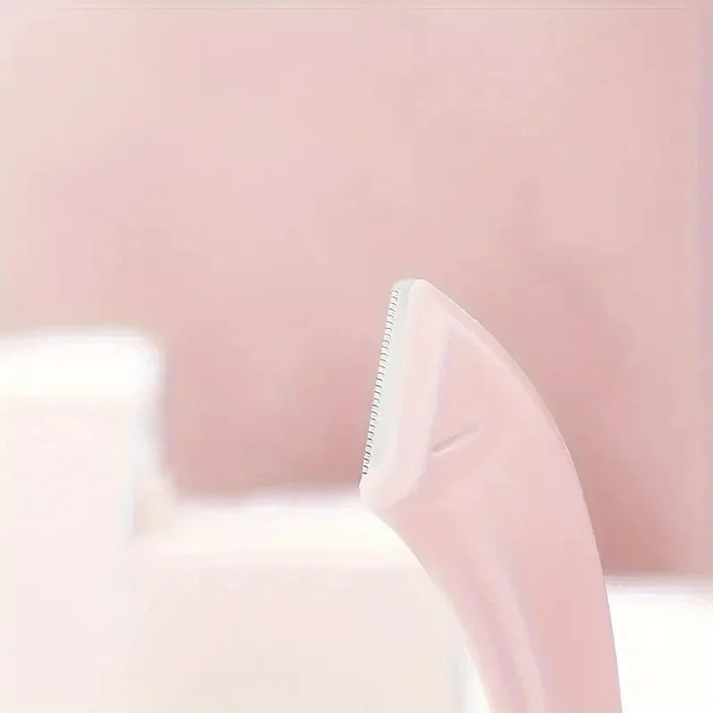 Комплект тримери за вежди от 3 части – ножици от неръждаема стомана, гребен и самобръсначка за мигли и грим за начинаещи, аксесоари за прецизно премахване