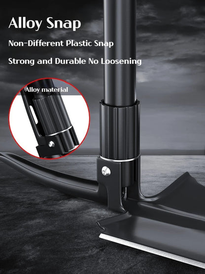 1 бр. Сгъваема лопата за къмпинг за външна употреба – Многофункционален инструмент за туризъм, преносима градинска и лопатка за оцеляване