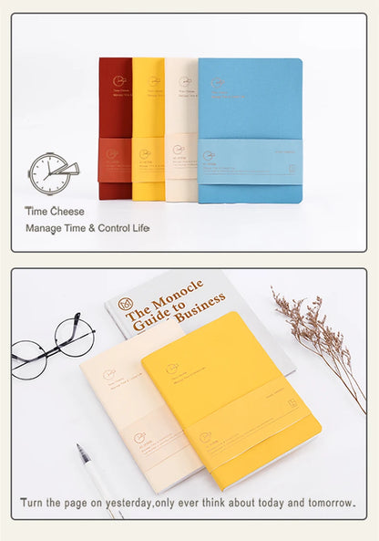 Седмичен тефтер Kinbor – Недатиран дневен и месечен дневен дневник